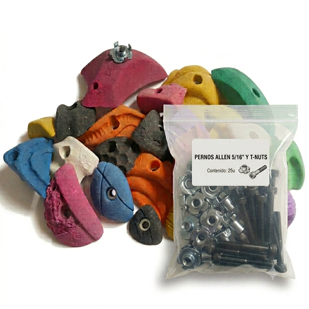 Pack 25 Tomas Con Tornillos Para Madera Promo