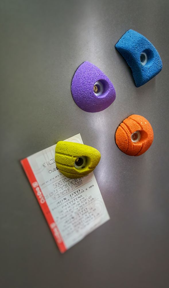 Imanes para heladera CLIMBING HOLDS x3